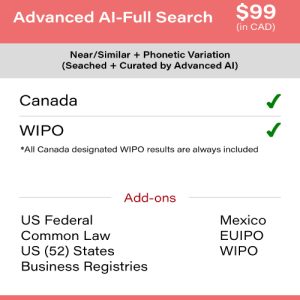 Advanced AI–Full Search: Canada TM Searching
