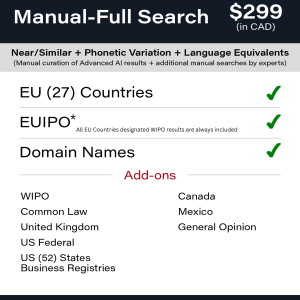 Manual-Full Search: EU (27) Countries TM Searching
