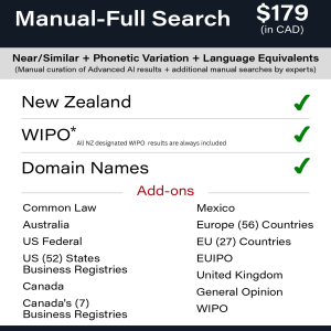 Manual-Full Search: New Zealand TM Searching